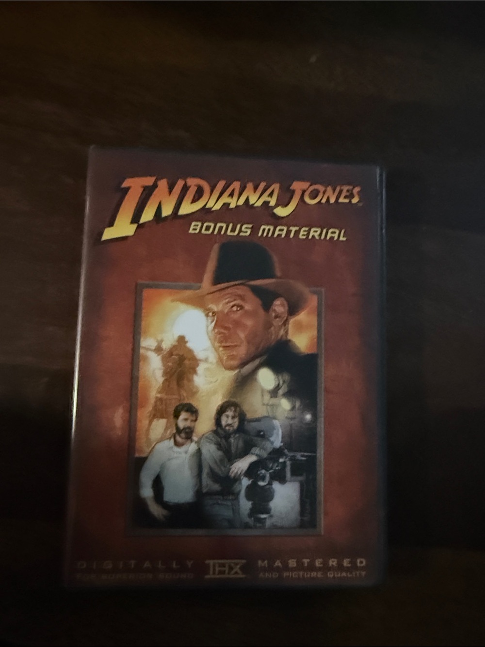 Indiana Jones Bonus Material DVD - Red Cover